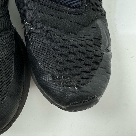 Nike Air Max 270 triple black athletic sneakers shoes running workout active - Picture 3 of 8